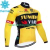 Homme Maillot vélo Hiver Thermal Jumbo Visma 2023